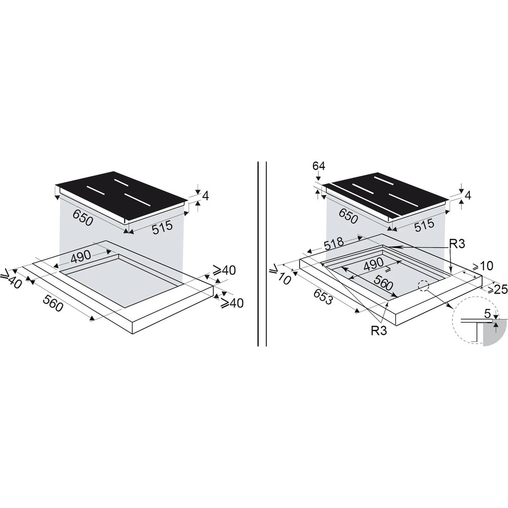 Варильна поверхня De Dietrich DPI4411B - изображение 5